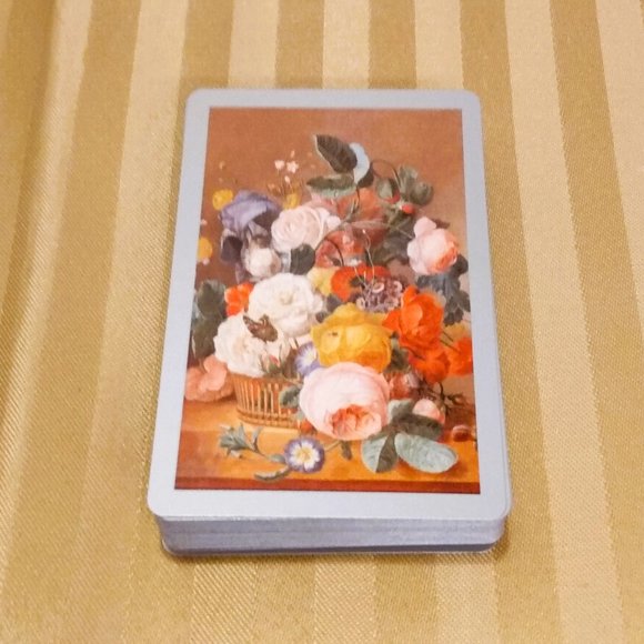 Vintage Congress Double Deck Floral/Roses Playing Cards - Picture 7 of 16